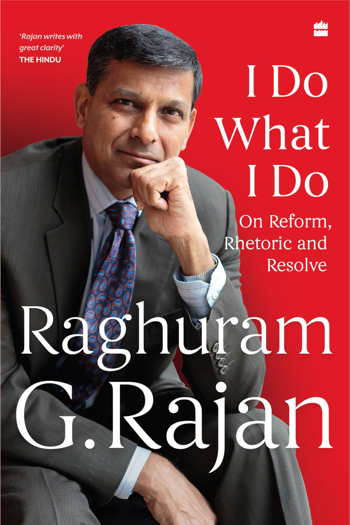 I Do What I Do by Raghuram G. Rajan - Paperback cover