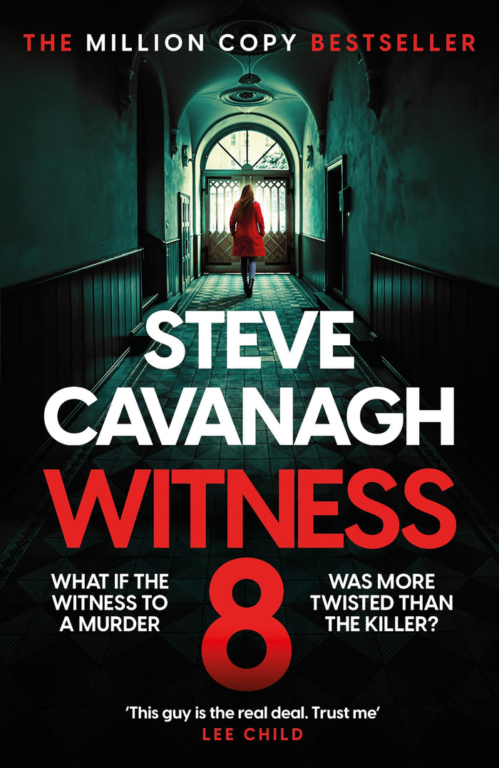Witness 8 by Steve Cavanagh - Paperback cover