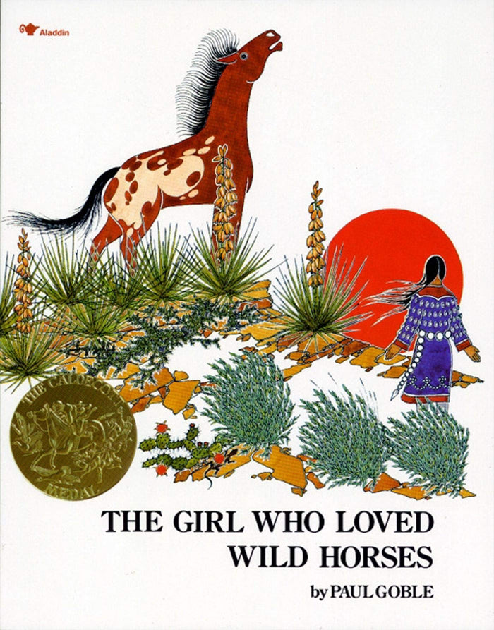 The Girl Who Loved Wild Horses by Paul Goble - Paperback cover