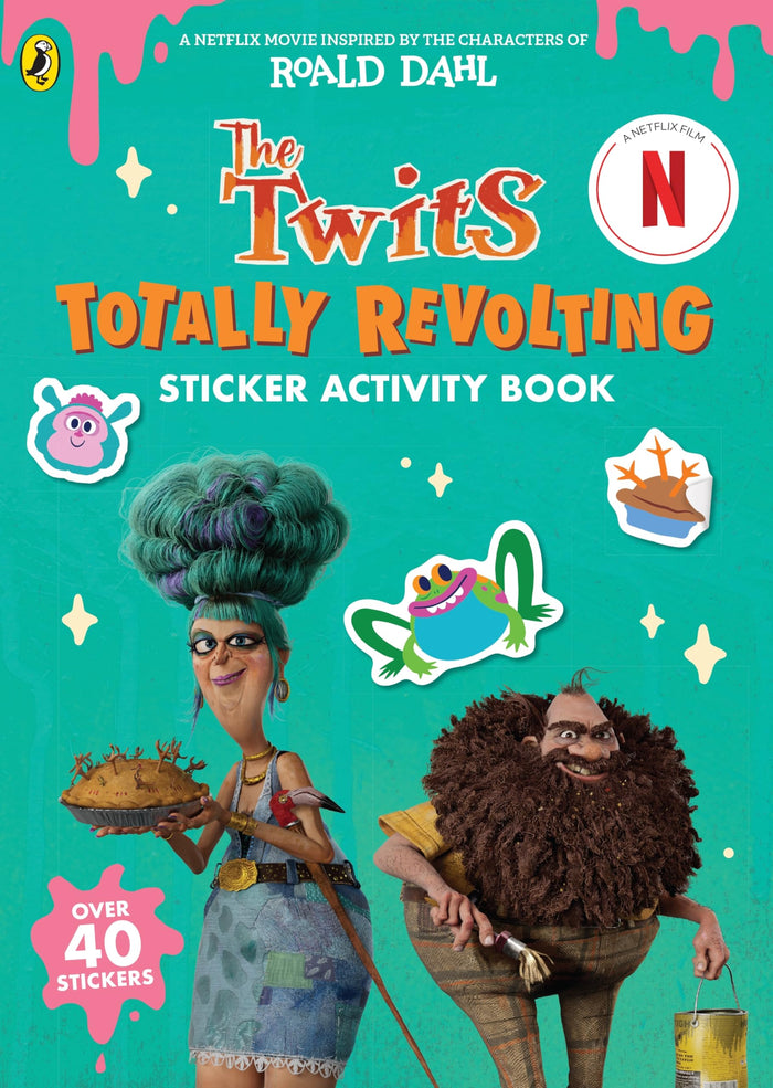 The Twits: Sticker Activity Book by Roald Dahl - Paperback cover
