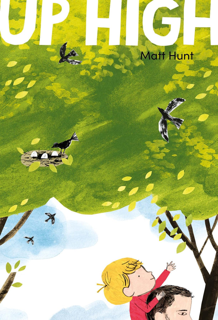Up high by Matt Hunt - Paperback cover