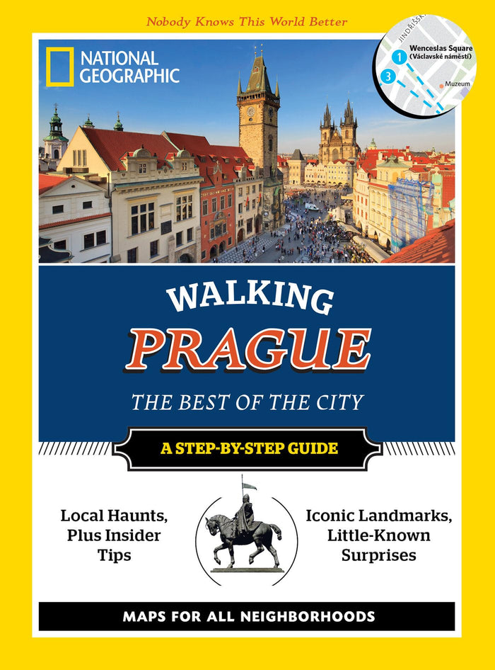 National Geographic Walking Prague: The Best of the City by Will Tizard - Paperback cover