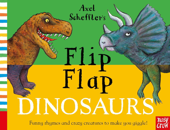 Flip Flap Dinosaurs by Scheffler Axel - Board Book cover