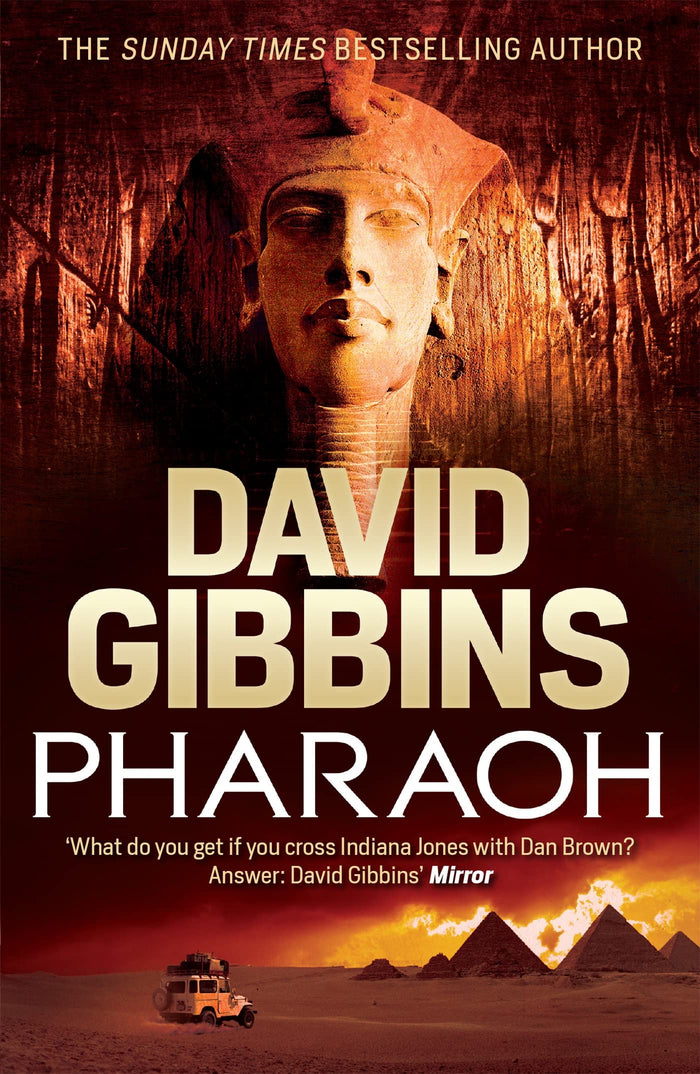 Pharaoh by David Gibbins - Paperback cover