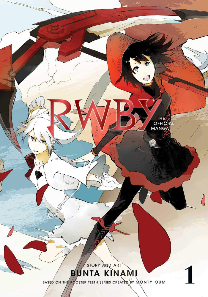 RWBY: The Official Manga, Vol. 1: The Beacon Arc by Rooster Teeth Productions - Paperback cover