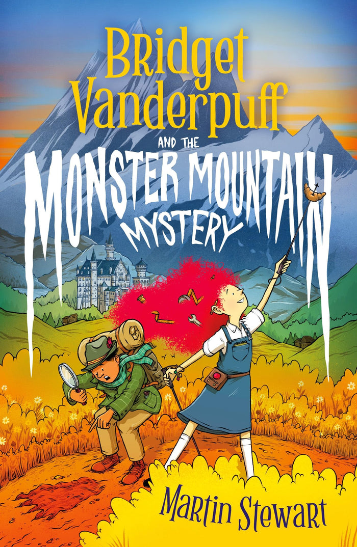 Zephyr Bridget Vanderpuff and the Monster Mountain Mystery. by Martin Stewart - Paperback cover