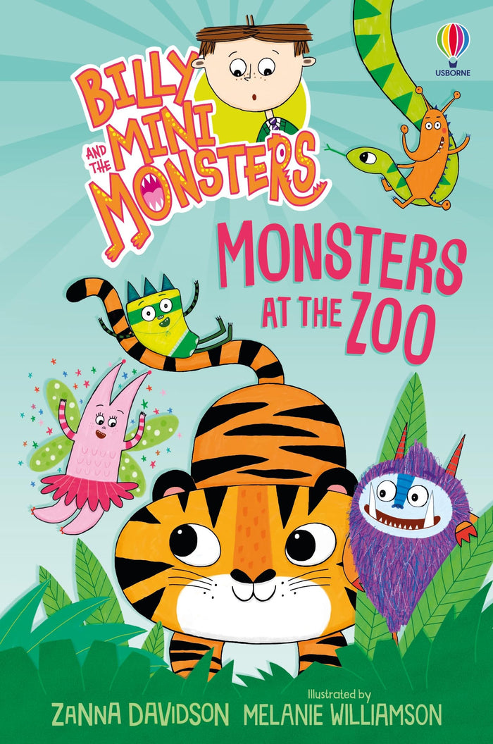 Billy and the Mini Monsters: Monsters at the Zoo by Zanna Davidson - Hardcover cover
