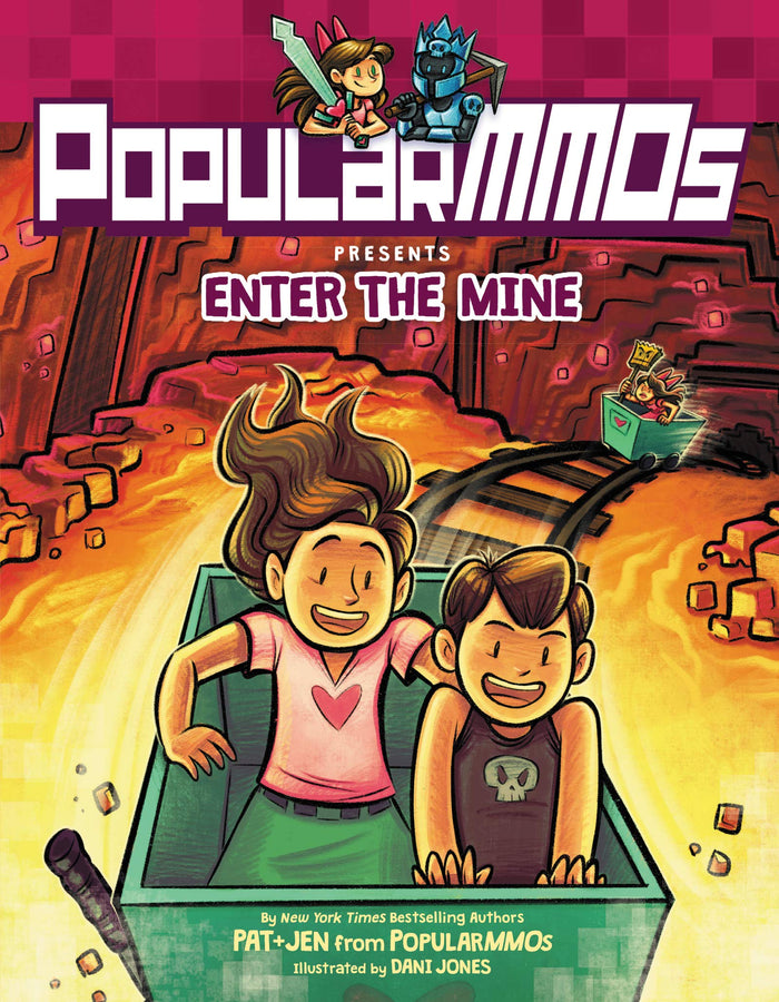 PopularMMOs Presents Enter the Mine: A Graphic Novel by PopularMMOs - Paperback cover