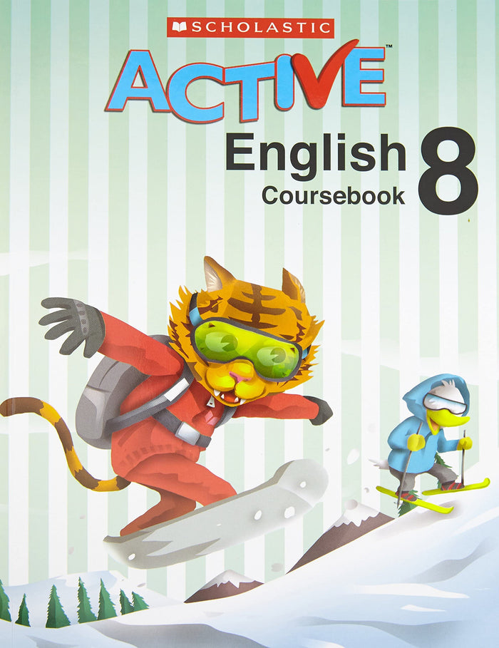 Active English Course Book Class - 8 - Paperback cover