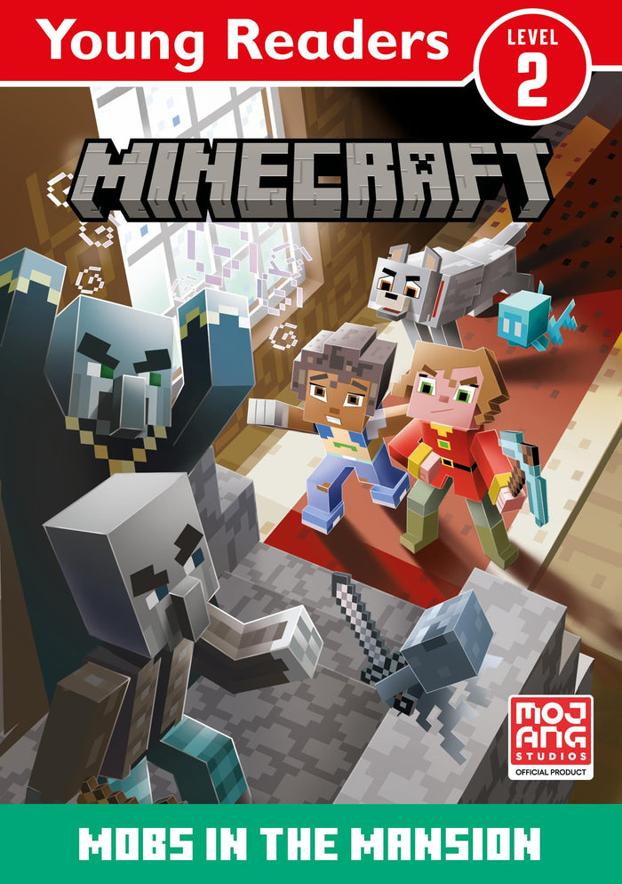 Farshore Minecraft Young Readers Mobs in the Mansion!. by Mojang AB - Paperback cover