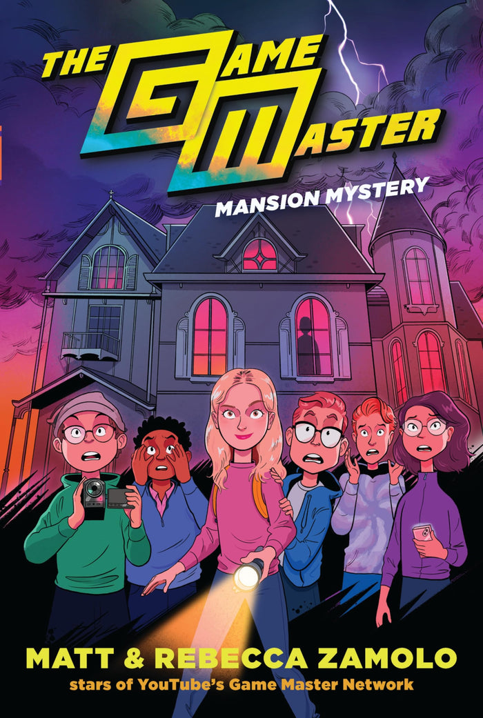 The Game Master: Mansion Mystery: An Action-Packed Chapter Book Mystery about Friendship and Bravery for Kids (Ages 8-12) by Matt Slays - Paperback cover