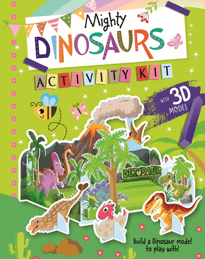 Mighty Dinosaur: Activity Kit (Build It Kit) by Booktopus - Paperback cover