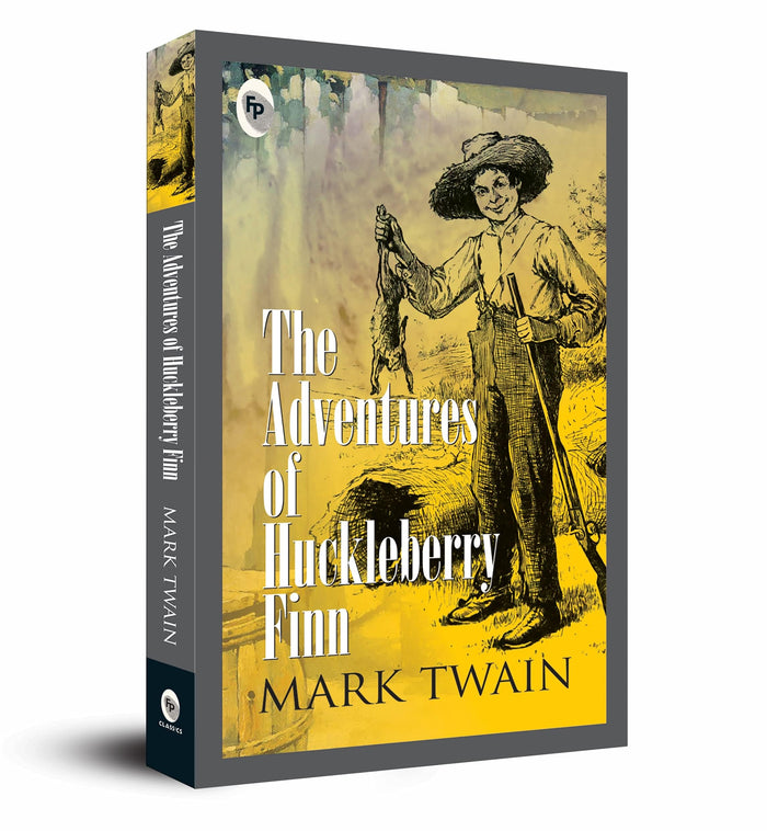 The Adventures of Huckleberry Finn by Mark Twain - Paperback cover