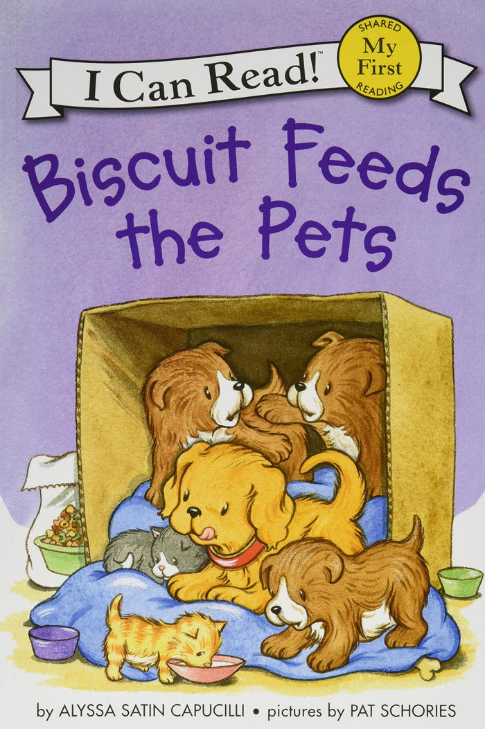 Biscuit Feeds the Pets (My First I Can Read) by Alyssa Satin Capucilli - Paperback cover