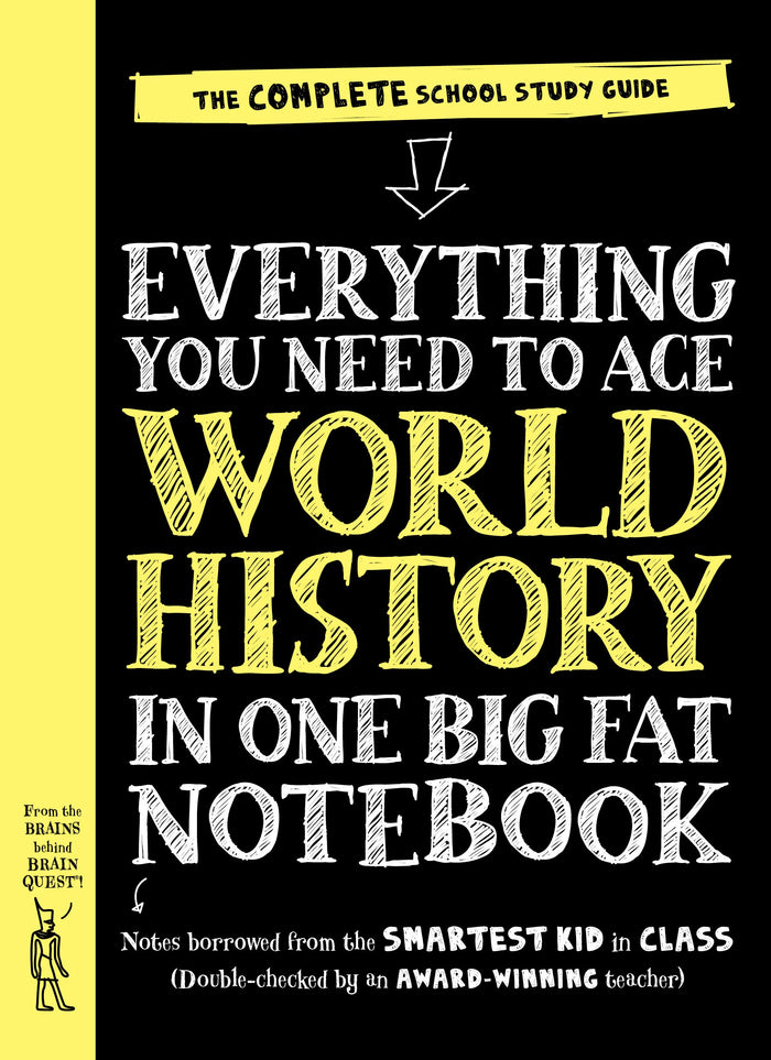Everything You Need to Ace World History in One Big Fat Notebook: The Complete School Study Guide (Big Fat Notebooks) by Workman Publishing - Paperback cover