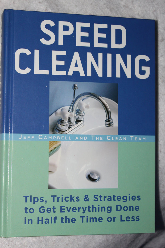 Speed Cleaning by Jeff Campbell - Hardcover cover