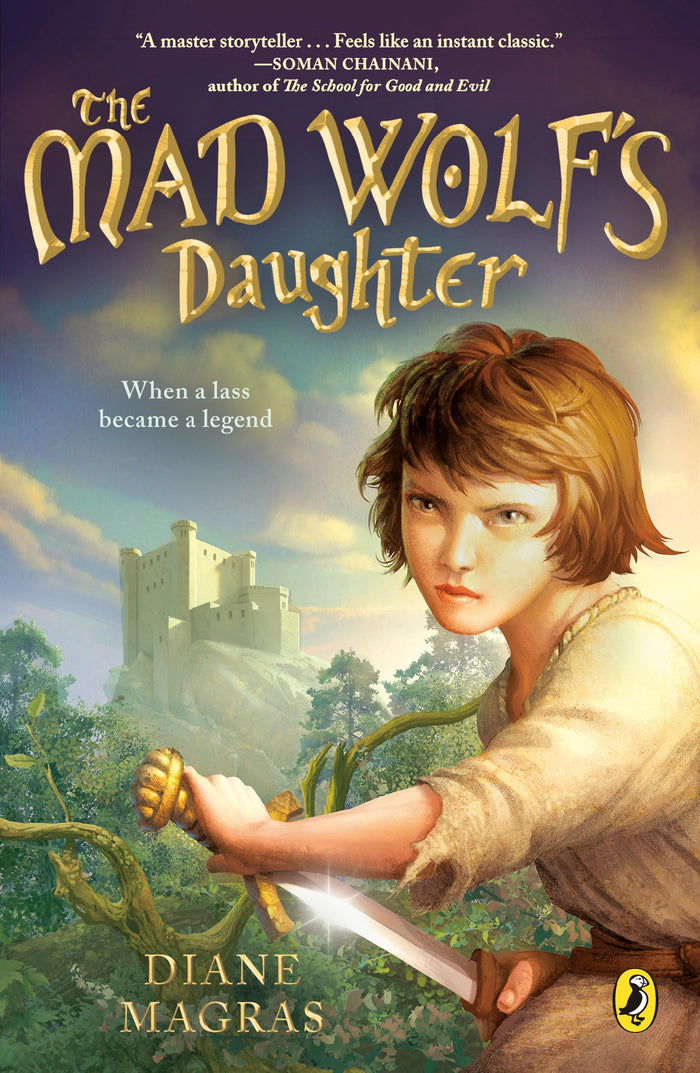 The Mad Wolf's Daughter by Diane Magras - Paperback cover
