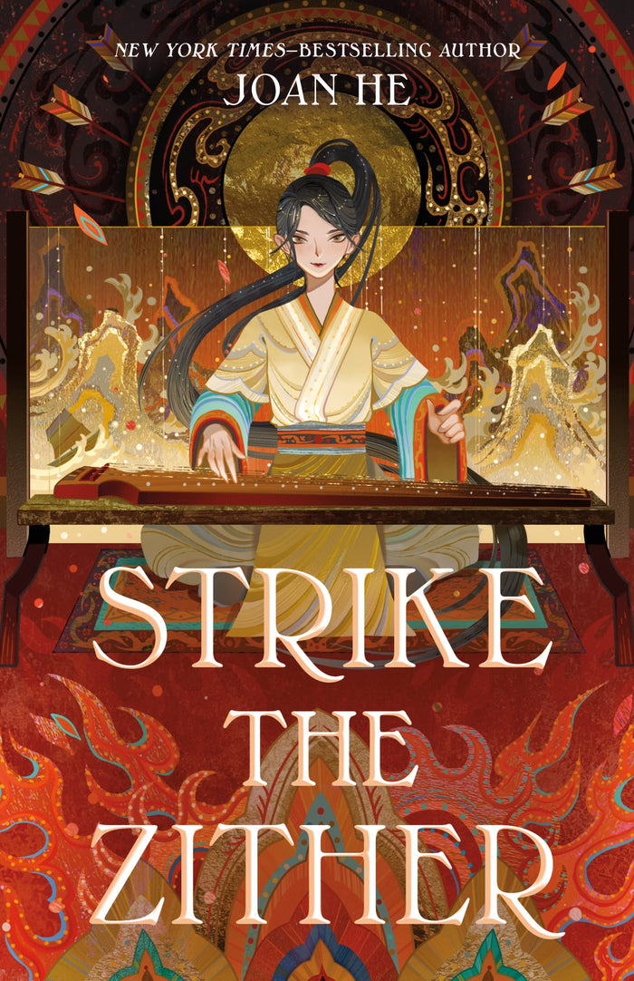 Strike the Zither: The Kingdom of Three Duology, Book One by Joan He - Paperback cover