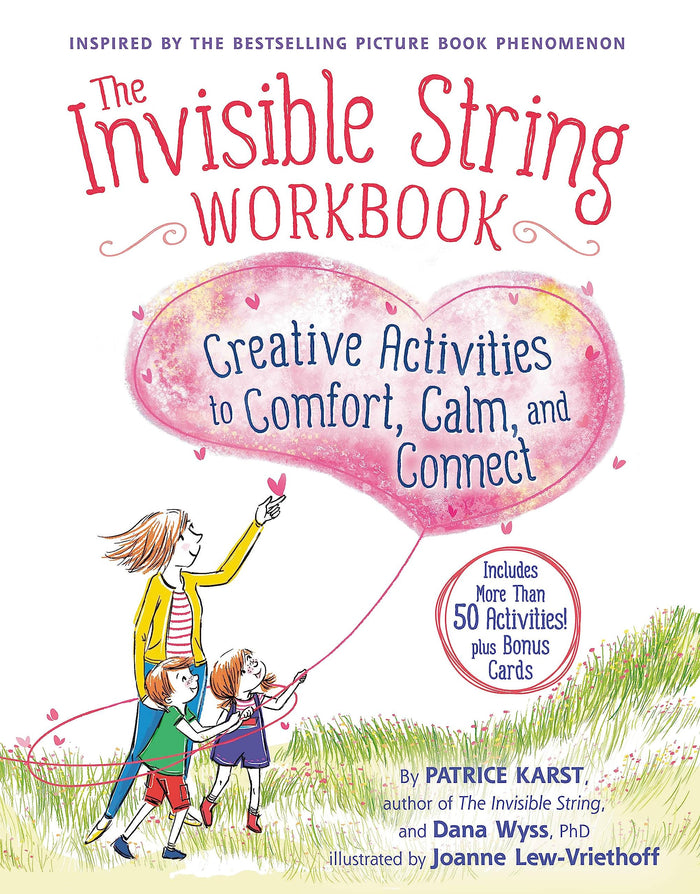 The Invisible String Workbook: Creative Activities to Comfort, Calm, and Connect by Dana Wyss - Paperback cover