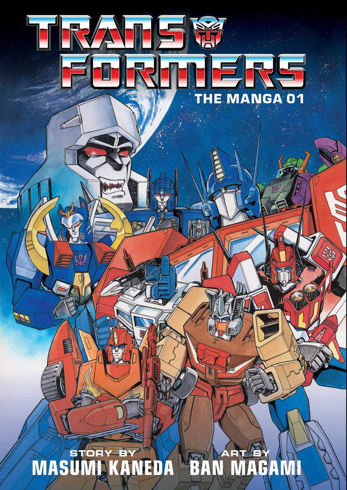 Transformers: The Manga, Vol. 1 by Masumi Kaneda - Hardcover cover