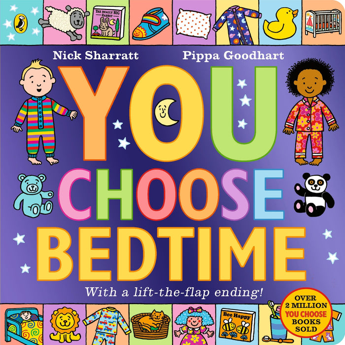 You Choose Bedtime by Pippa Goodhart - Board Book cover