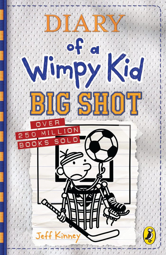 Diary of a wimpy kid: big shot (book 16) by Jeff Kinney - Paperback cover