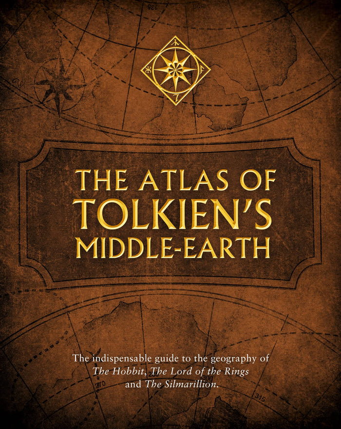 Atlas Of Tolkiens Middle Earth by Karen Wynn Fonstad - Paperback cover