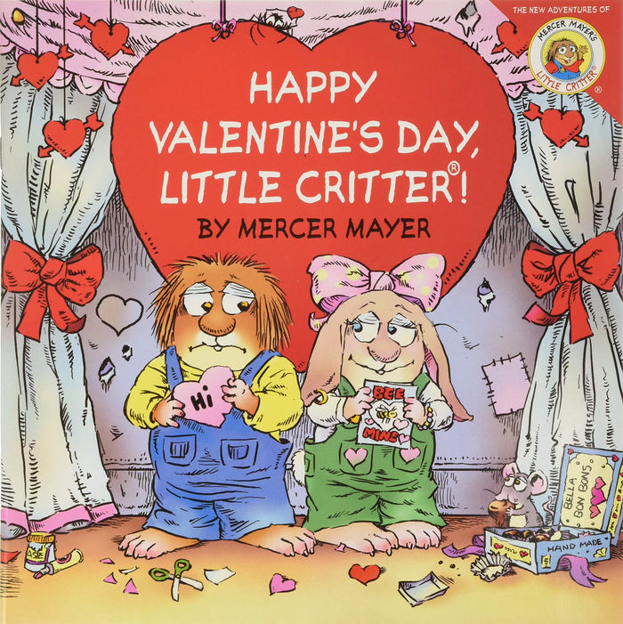 Little Critter: Happy Valentine's Day, Little Critter!: A Lift-the-Flap Book for Kids―Perfect for Valentine's Day Fun by Mercer Mayer - Paperback cover