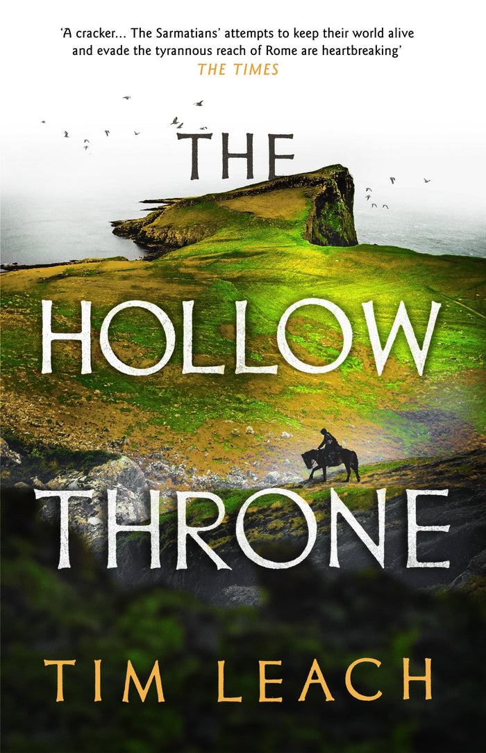 The Hollow Throne (The Sarmatian Trilogy) by Tim Leach - Paperback cover