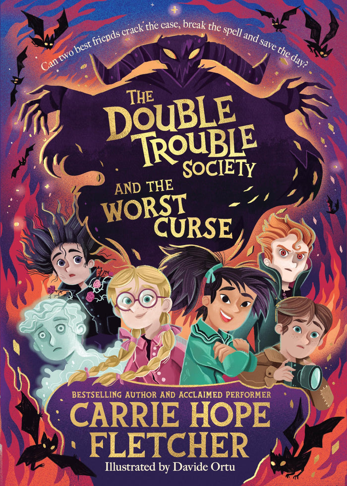 The Double Trouble Society and the Worst Curse (2) by Carrie Hope Fletcher - Paperback cover