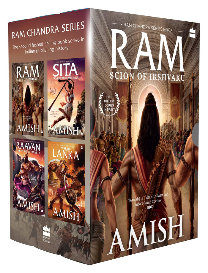 Box Set: The Ram Chandra Series by Amish Tripathi - Paperback cover