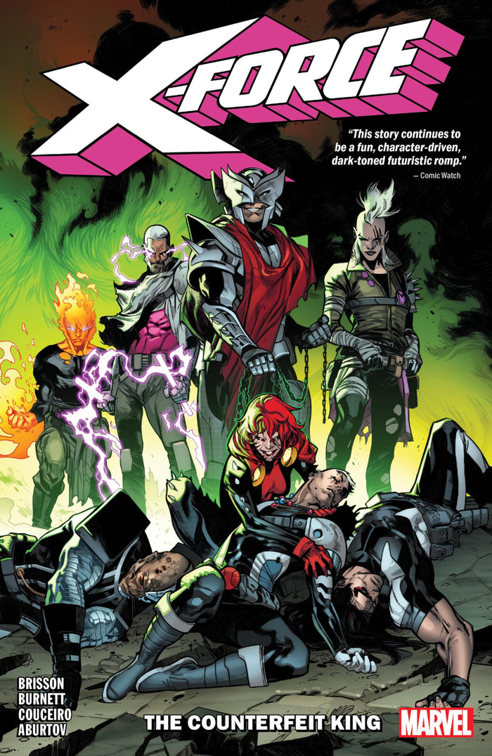 X-force Vol. 2: The Counterfeit King by Ed Brisson - Paperback cover