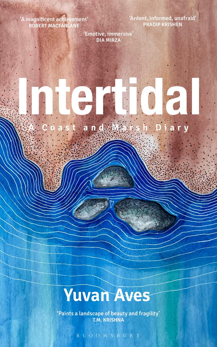 Front cover of the book 'Intertidal' by Yuvan Aves.