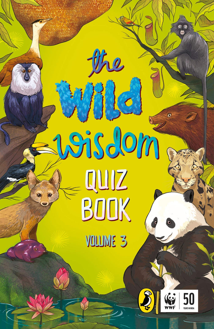 Wild Wisdom Quiz Book (3) by WWF India - Paperback cover