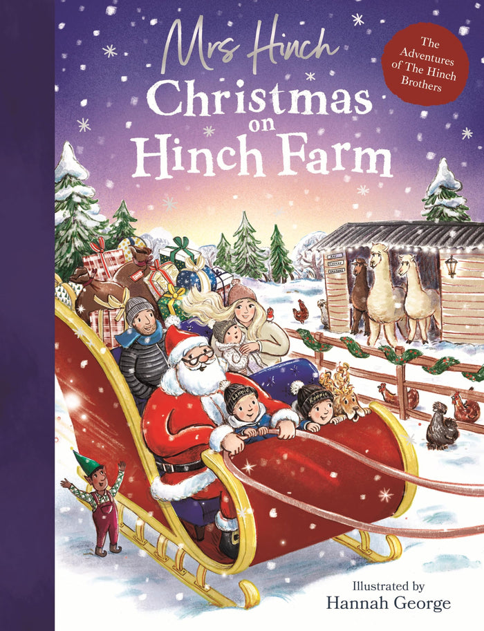 Christmas on Hinch Farm: The Adventures of the Hinch Brothers (2) by Mrs Hinch - Hardcover cover
