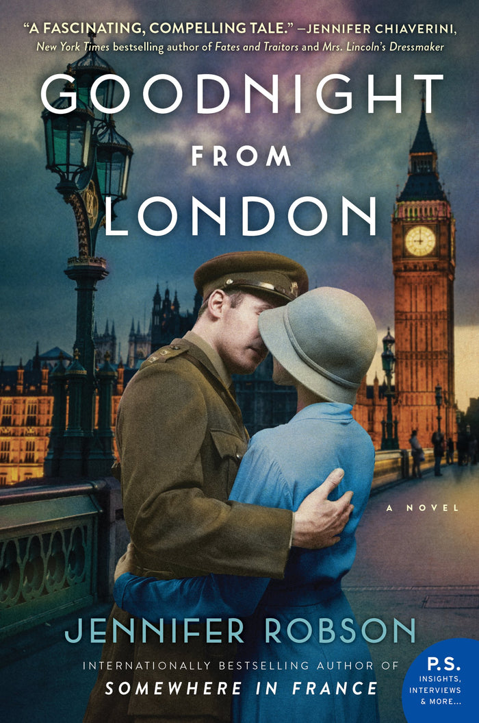 Goodnight from London: A Novel by Jennifer Robson - Paperback cover