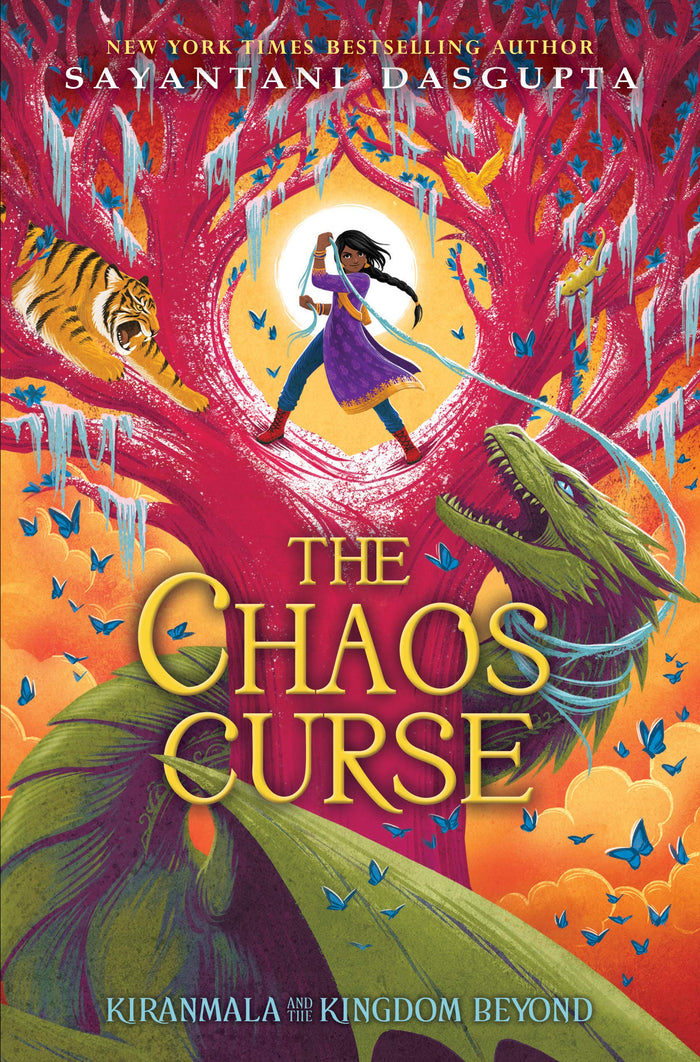 The Chaos Curse (Kiranmala and the Kingdom Beyond #3) by Sayantani DasGupta - Hardcover cover