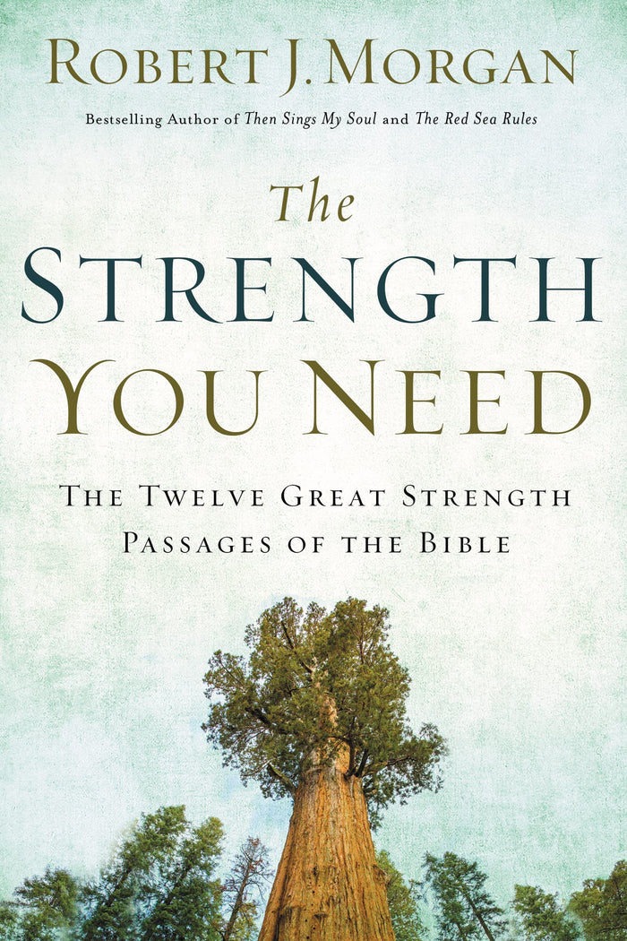 The Strength You Need: The Twelve Great Strength Passages of the Bible by Robert J. Morgan - Paperback cover