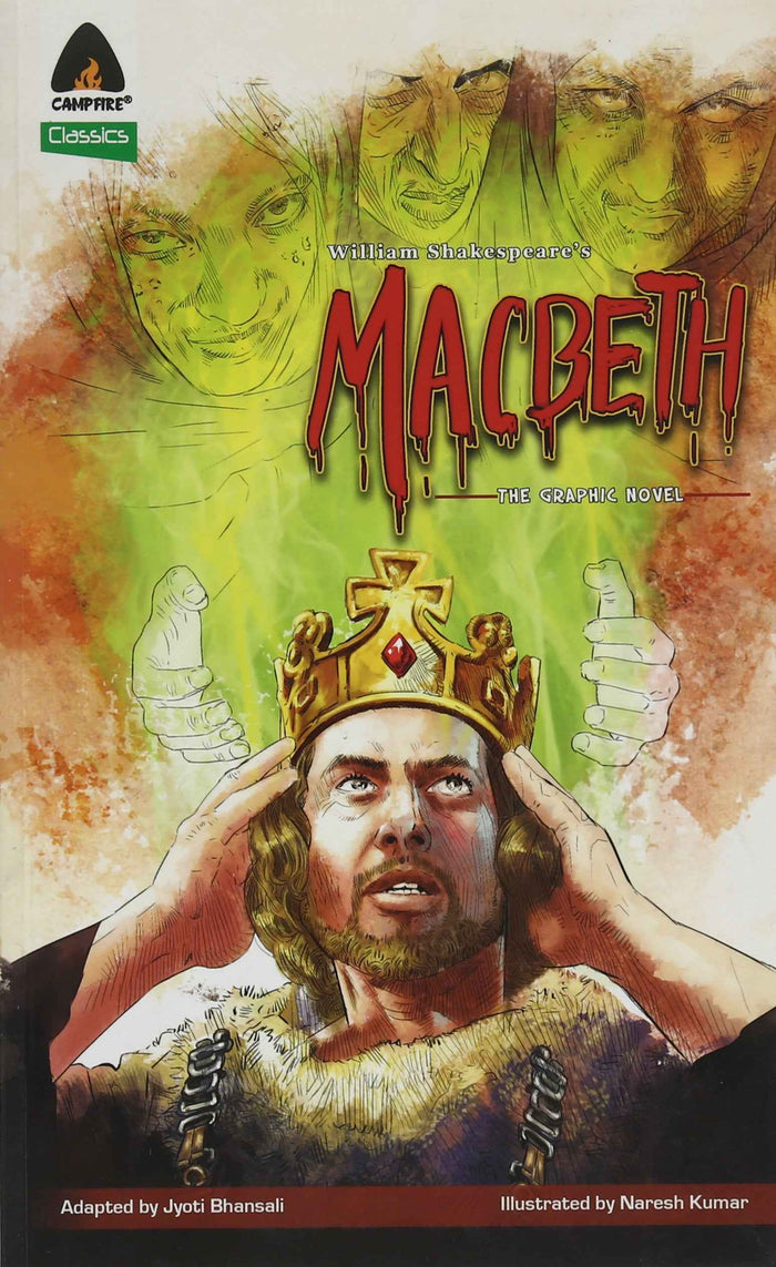 Front cover of the book 'Macbeth' by William Shakespeare.
