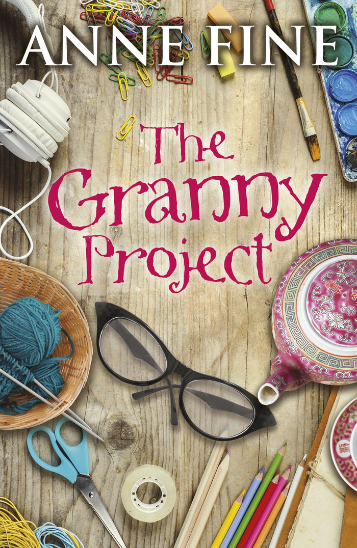 The Granny Project by Anne Fine - Paperback cover