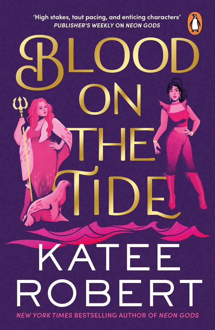Blood on the tide by Katee Robert - Paperback cover