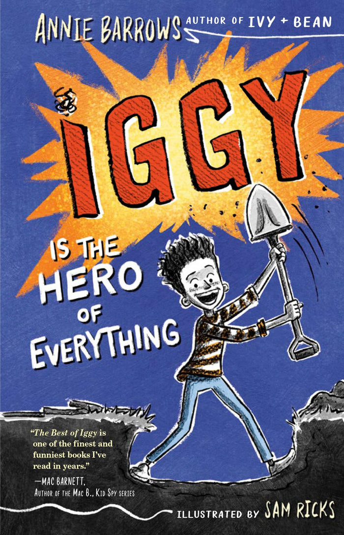 Iggy Is the Hero of Everything by Annie Barrows - Hardcover cover