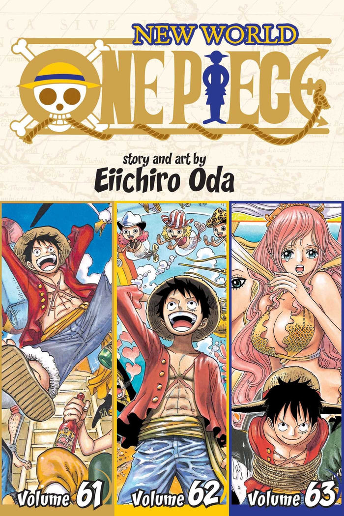One Piece (Omnibus Edition), Vol. 21: Includes Vols. 61, 62 & 63 by Eiichiro Oda - Paperback cover
