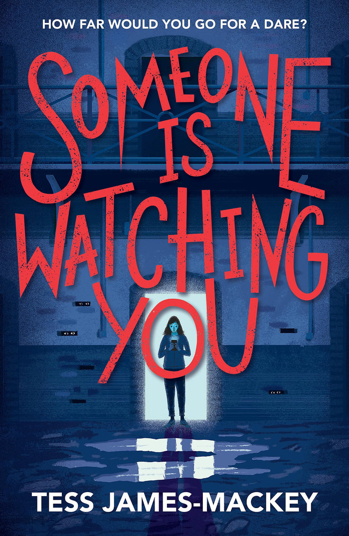 Someone is watching you by Tess James-Mackey - Paperback cover