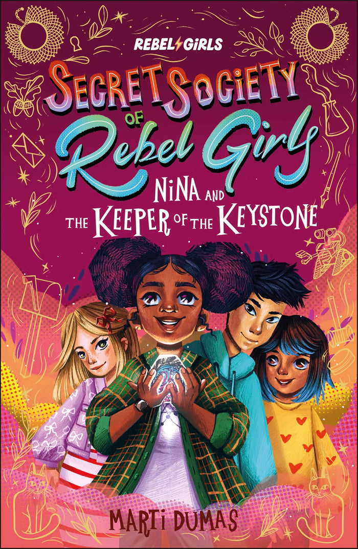 DK Nina and the Keeper of the Keystone. by Rebel Girls and Marti Dumas - Paperback cover