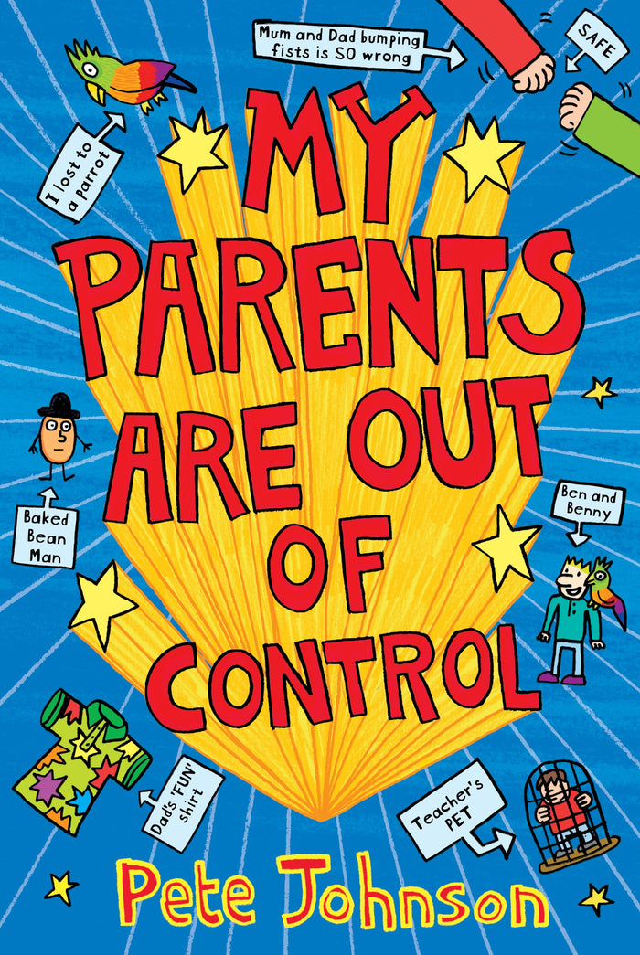 My Parents Are Out of Control by Pete Johnson - Paperback cover