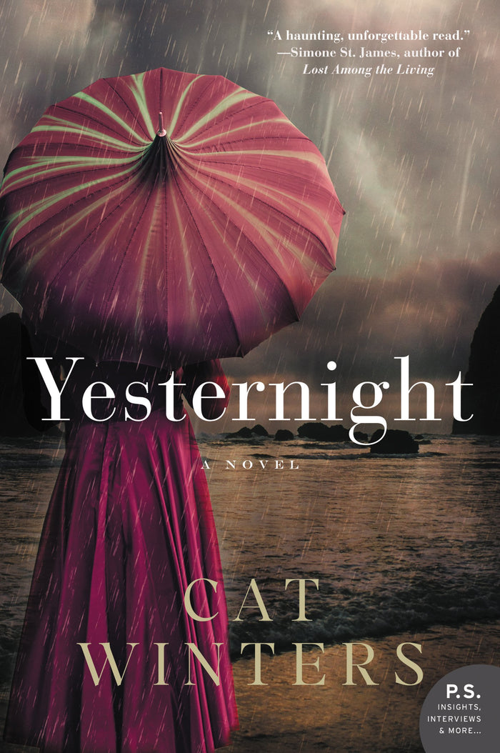Yesternight: A Haunting Supernatural Mystery of Reincarnation in 1920s Coastal Oregon by Cat Winters - Paperback cover