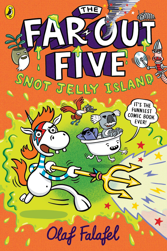 The Far-Out Five: Snot Jelly Island by Olaf Falafel - Paperback cover