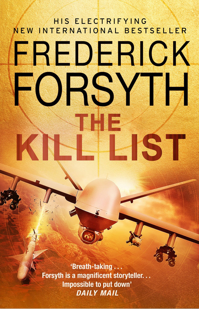 The Kill List by Frederick Forsyth - Paperback cover