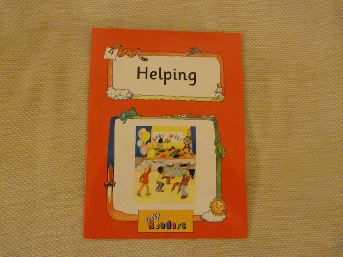 Helping Jolly Readers by Sara Wernham - Paperback cover